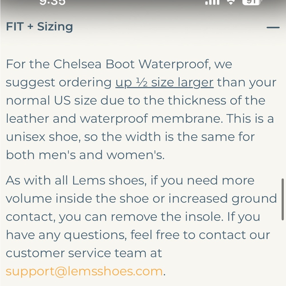 Chelsea Waterproof Barefoot - Picture 12 of 13